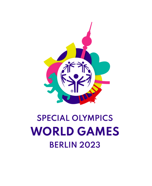 Das Logo der Special Olympics World Game Berlin 2023 - copyright:Special Olympics Deutschland (SOD)