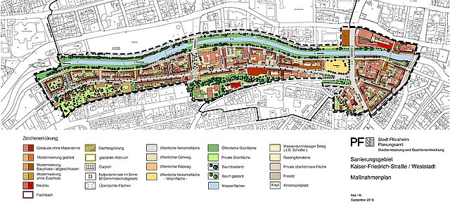 Maßnahmenplan Sanierungsgebiet KF