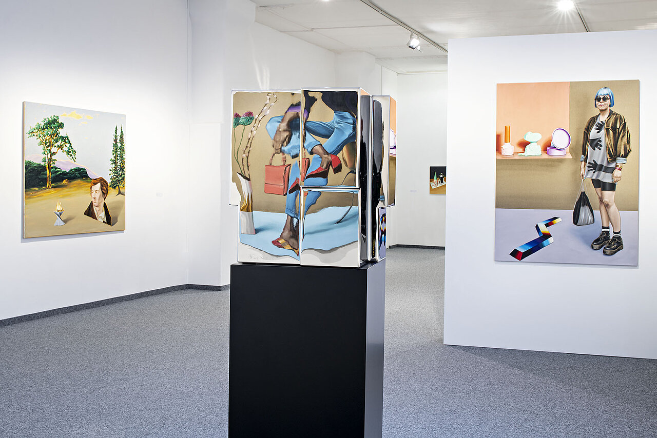 Ausstellungsansicht in der Pforzheim Galerie, Foto Winfried Reinhardt