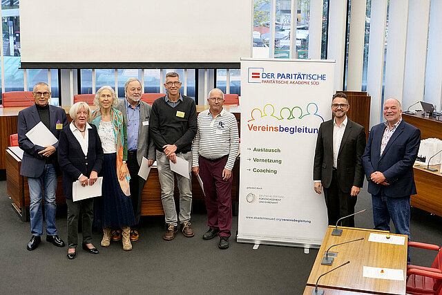 Zertifikatübergabe Vereinsbegleiter