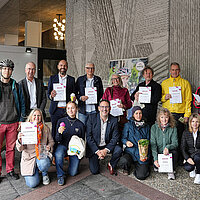 Farbfoto: Gruppenbild