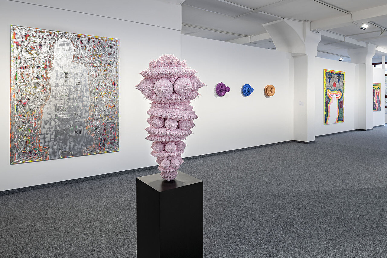 Ausstellungsansicht in der Pforzheim Galerie, Foto Winfried Reinhardt