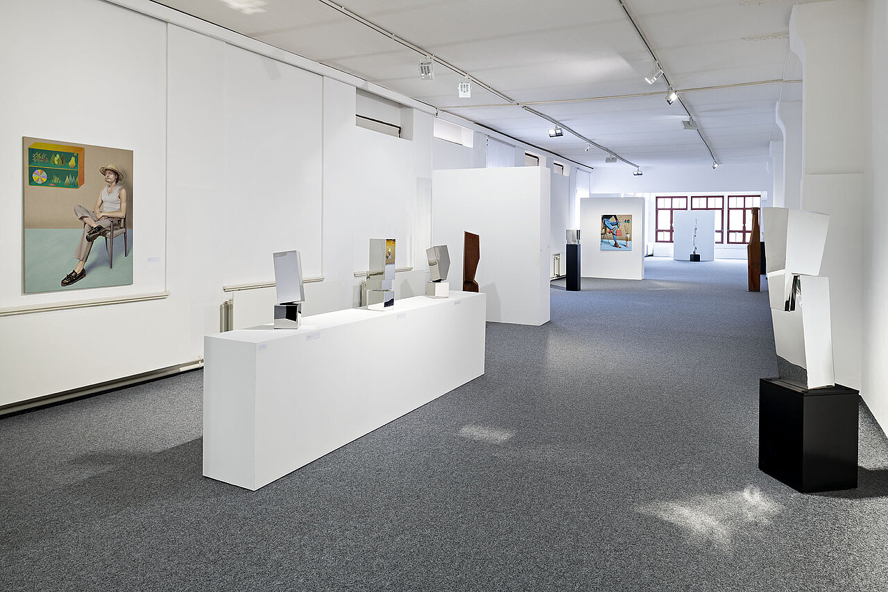 Ausstellungsansicht in der Pforzheim Galerie, Foto Winfried Reinhardt