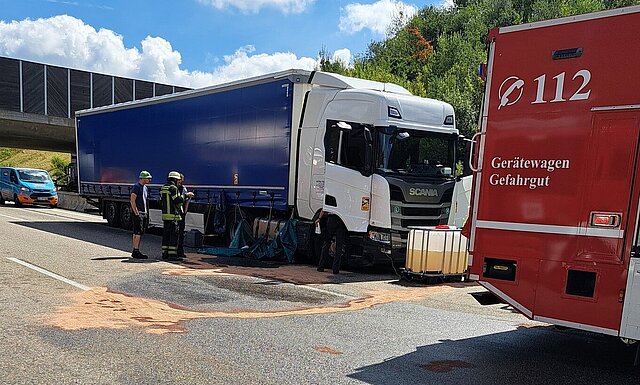 Unfall auf der BAB