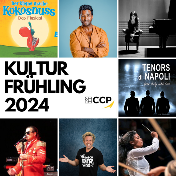 Comedy, Musical, Konzert und Galaevents im CongressCentrum Pforzheim CCP im Frühjahr 2024