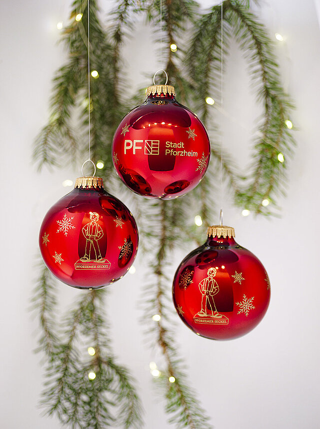 Pforzheimer Weihnachtskugeln