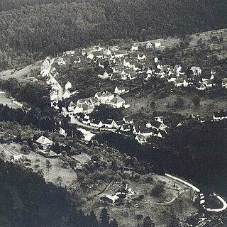 Luftbildaufnahme aus dem Jahre 1929