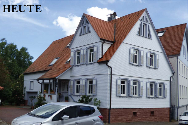 Farbfotografie: Wilhelmstraße 8, Außenansicht - copyright:denk mal!-Tour Hohenwart