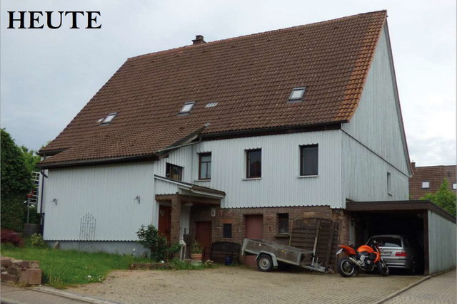 Bäckergässle 8 in Hohenwart heute: Farbfotografie, Außenansicht - copyright:denk mal!-Tour Hohenwart