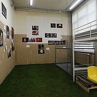 Die Hand Gottes Ausstellungsansicht