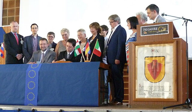 Eröffnung "(T)winning for Europe" 2014 in Pforzheim