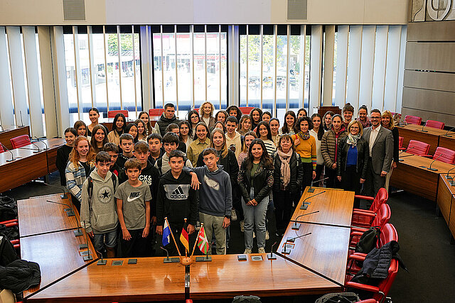 Schülerempfang Gernika 2023