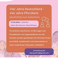 Wochen gegen Rassismus - Vier Jahre Deutschland, vier Jahre Pforzheim