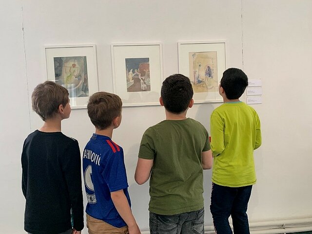 Museumspädagogische Veranstaltung für Kinder in der Pforzheim Galerie
